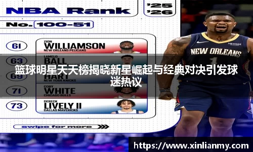 篮球明星天天榜揭晓新星崛起与经典对决引发球迷热议